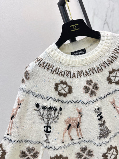 Chan 25fw christmas sweater
