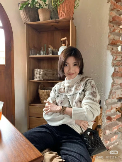 Chan 25fw christmas sweater