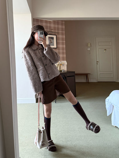 Loro 25fw fleece jacket