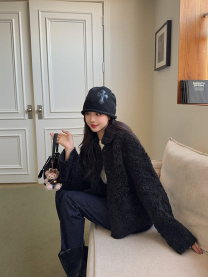 Loro 25fw fleece jacket