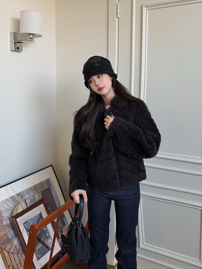 Loro 25fw fleece jacket