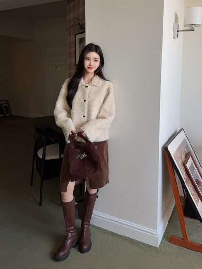 Loro 25fw fleece jacket