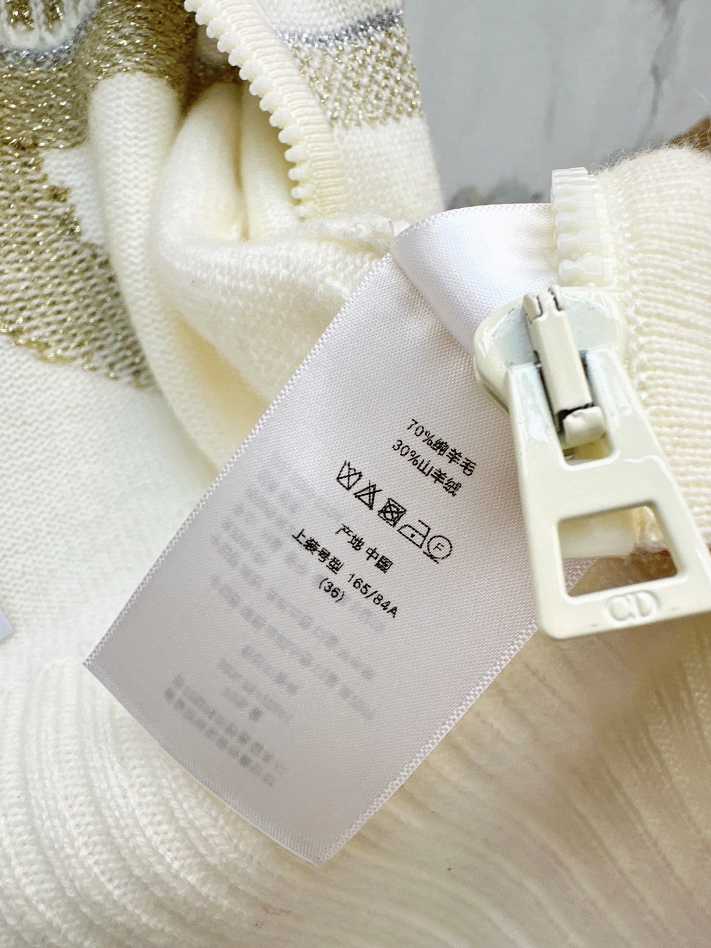 CD 25fw cashmere cardigan