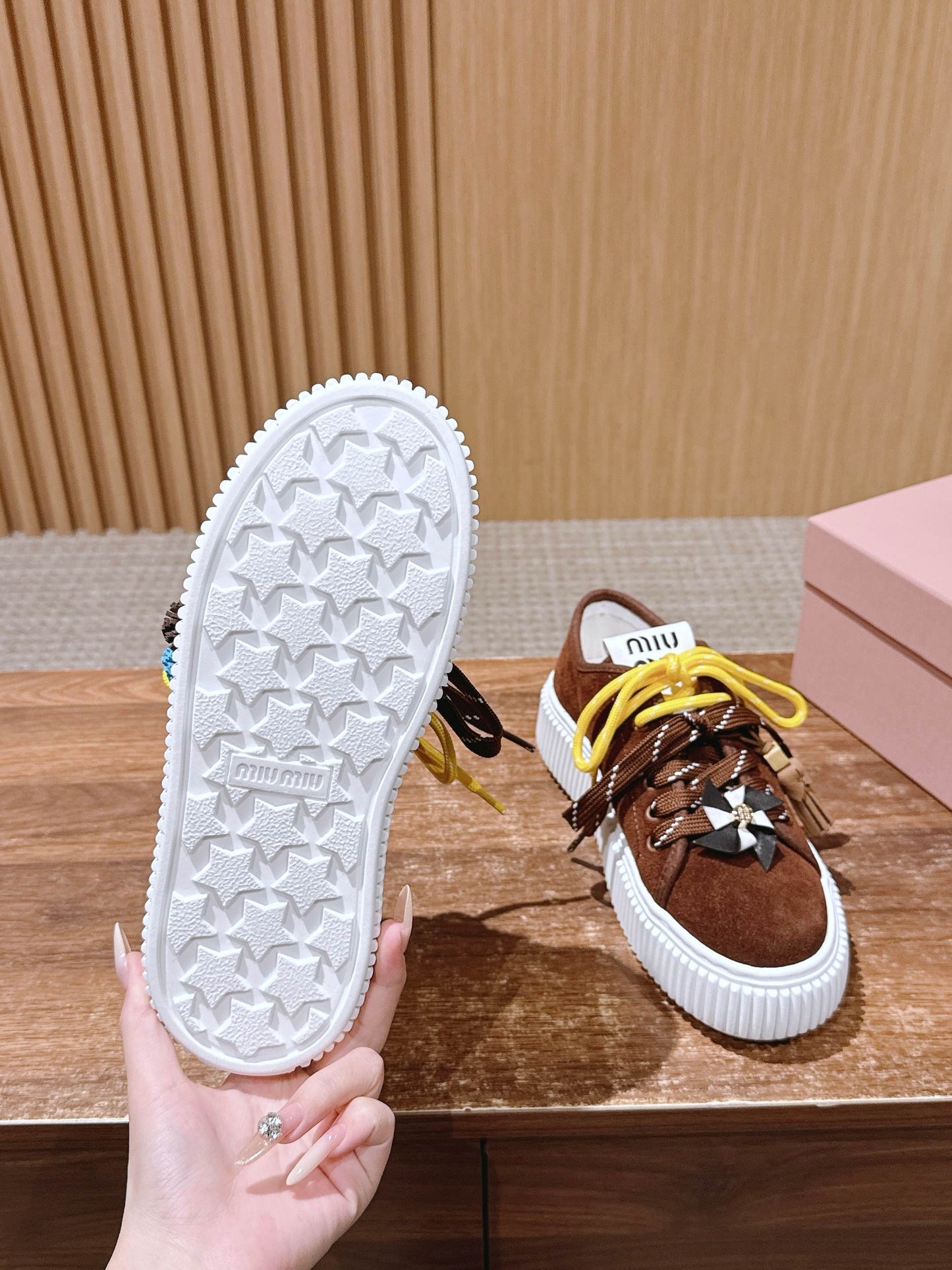 Miu 25fw casual shoes