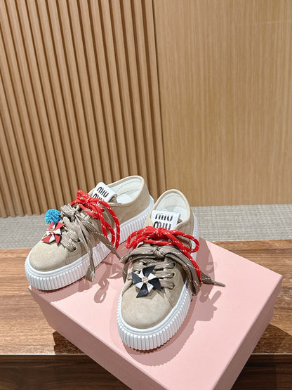 Miu 25fw casual shoes