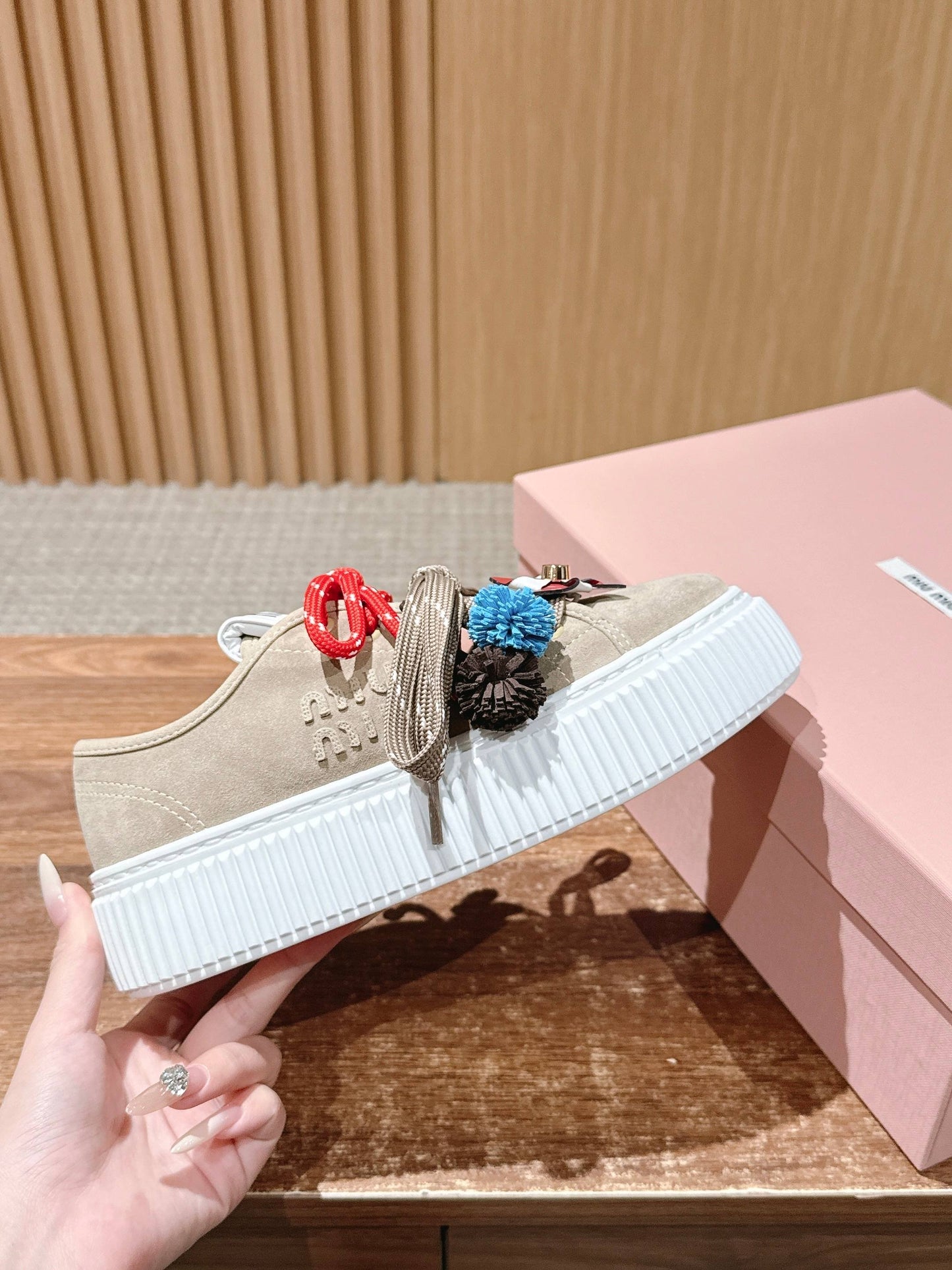 Miu 25fw casual shoes