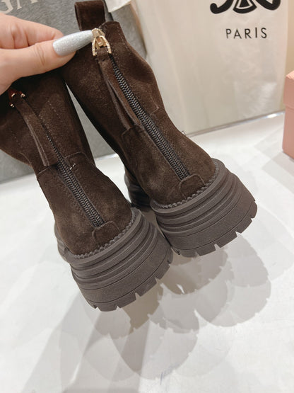 Miu 25fw snow boots