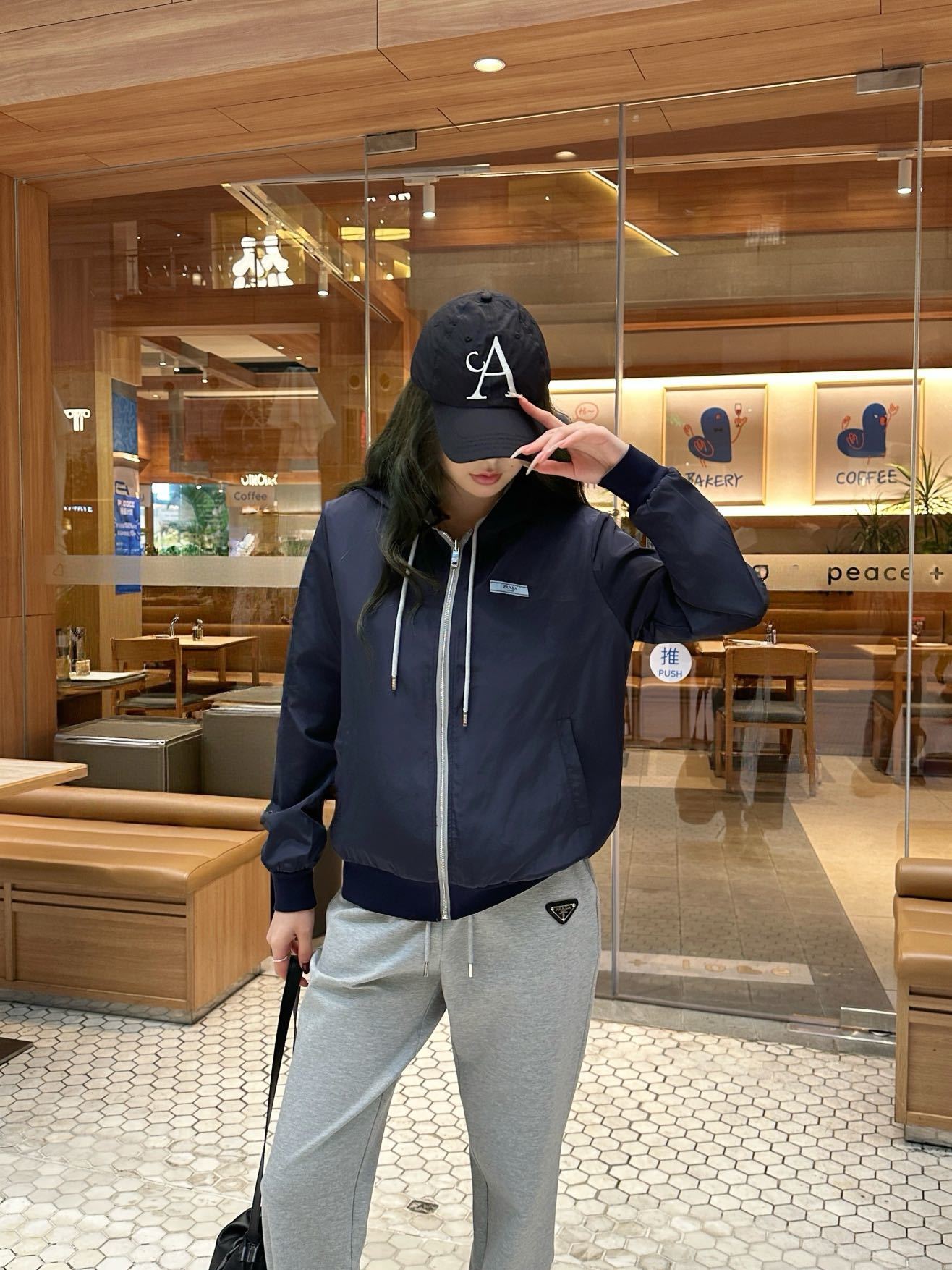 Pra 25fw reversible casual suit