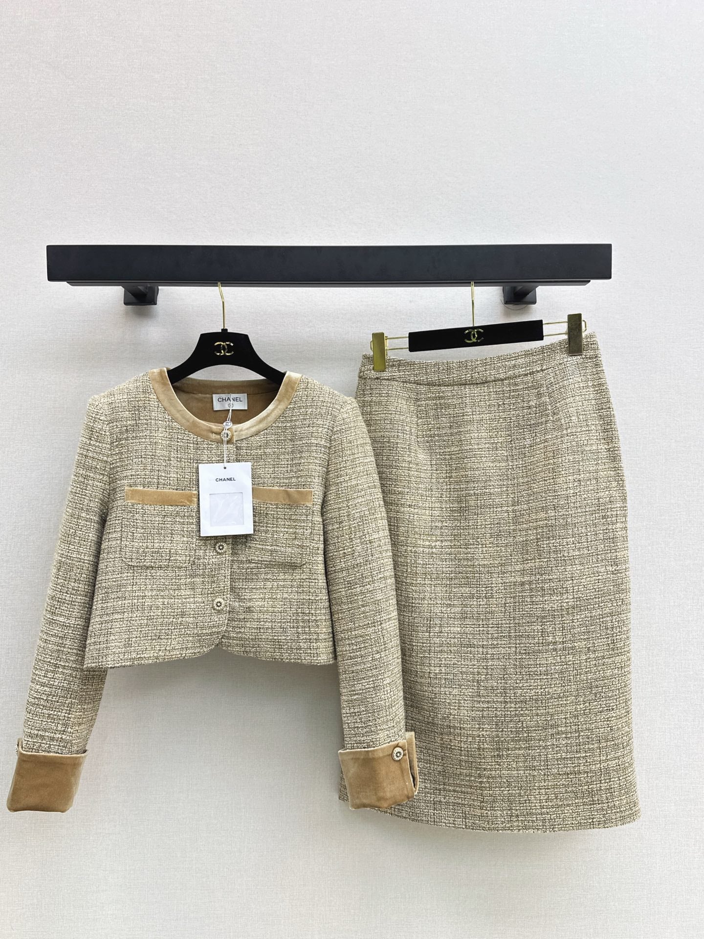 Chan 25fw woven suit