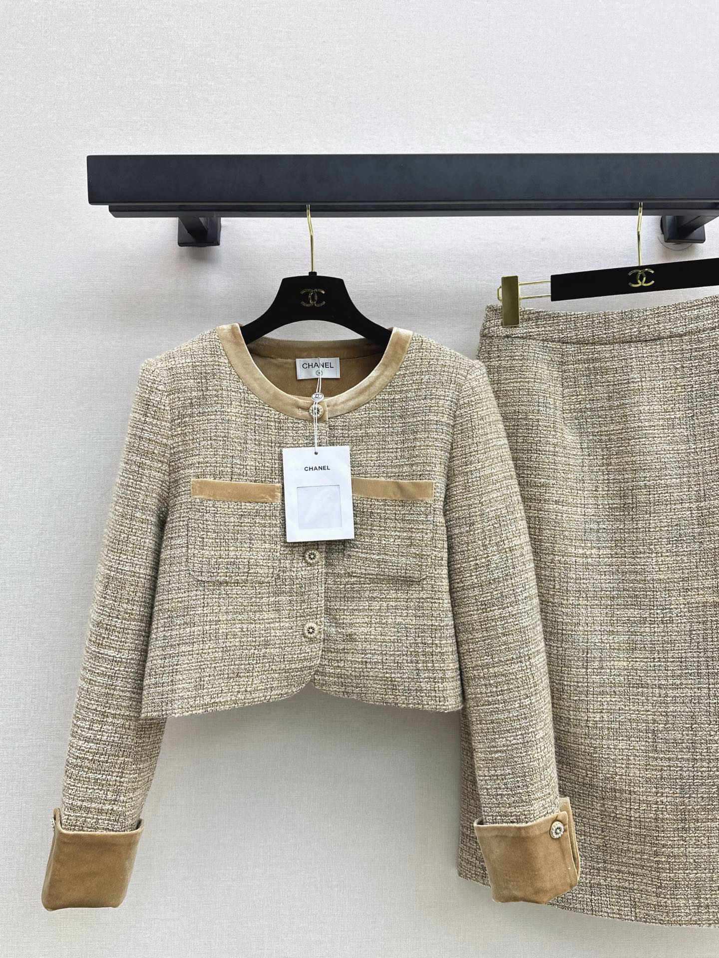 Chan 25fw woven suit