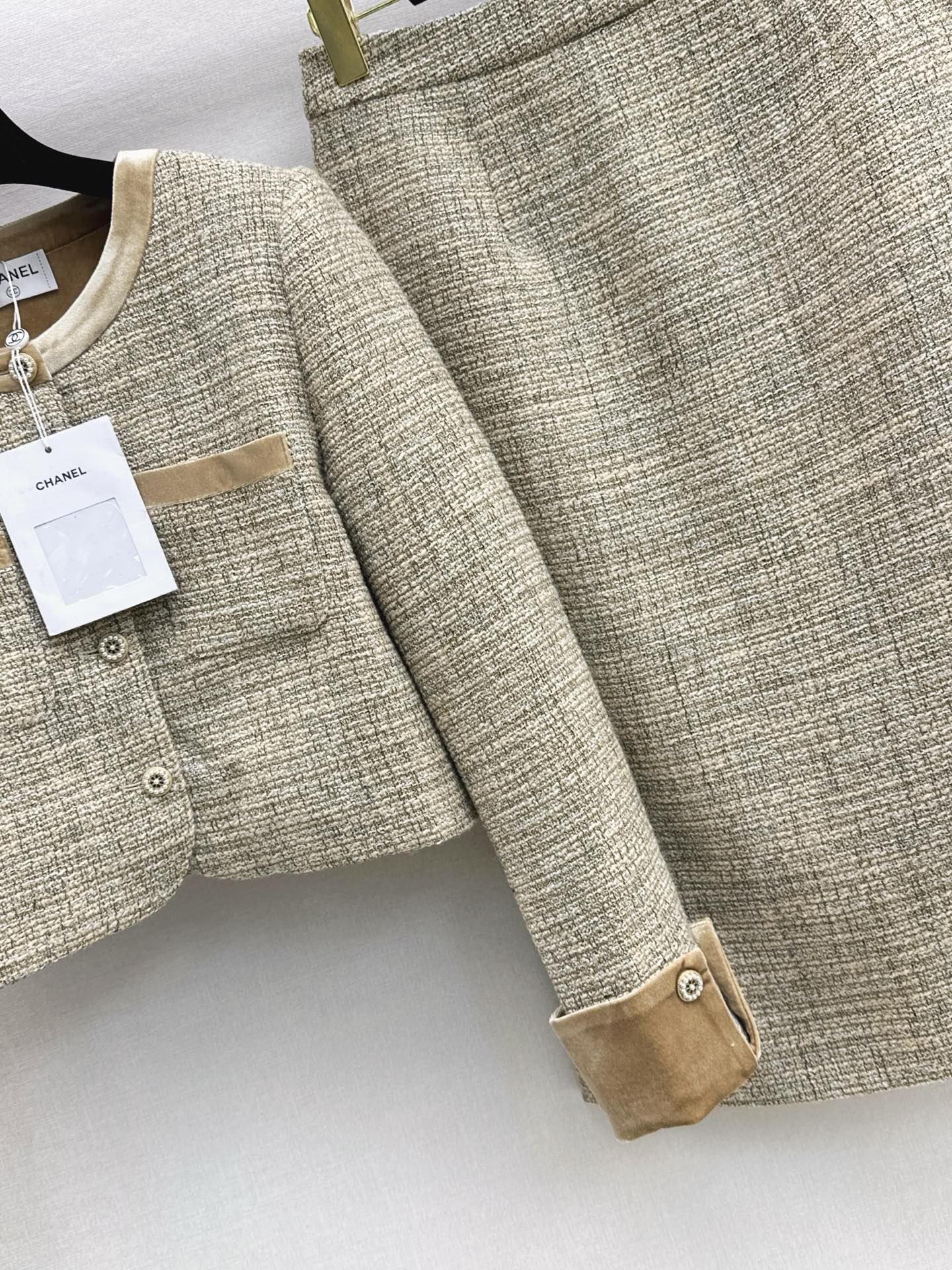 Chan 25fw woven suit