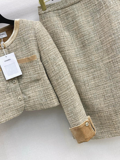 Chan 25fw woven suit