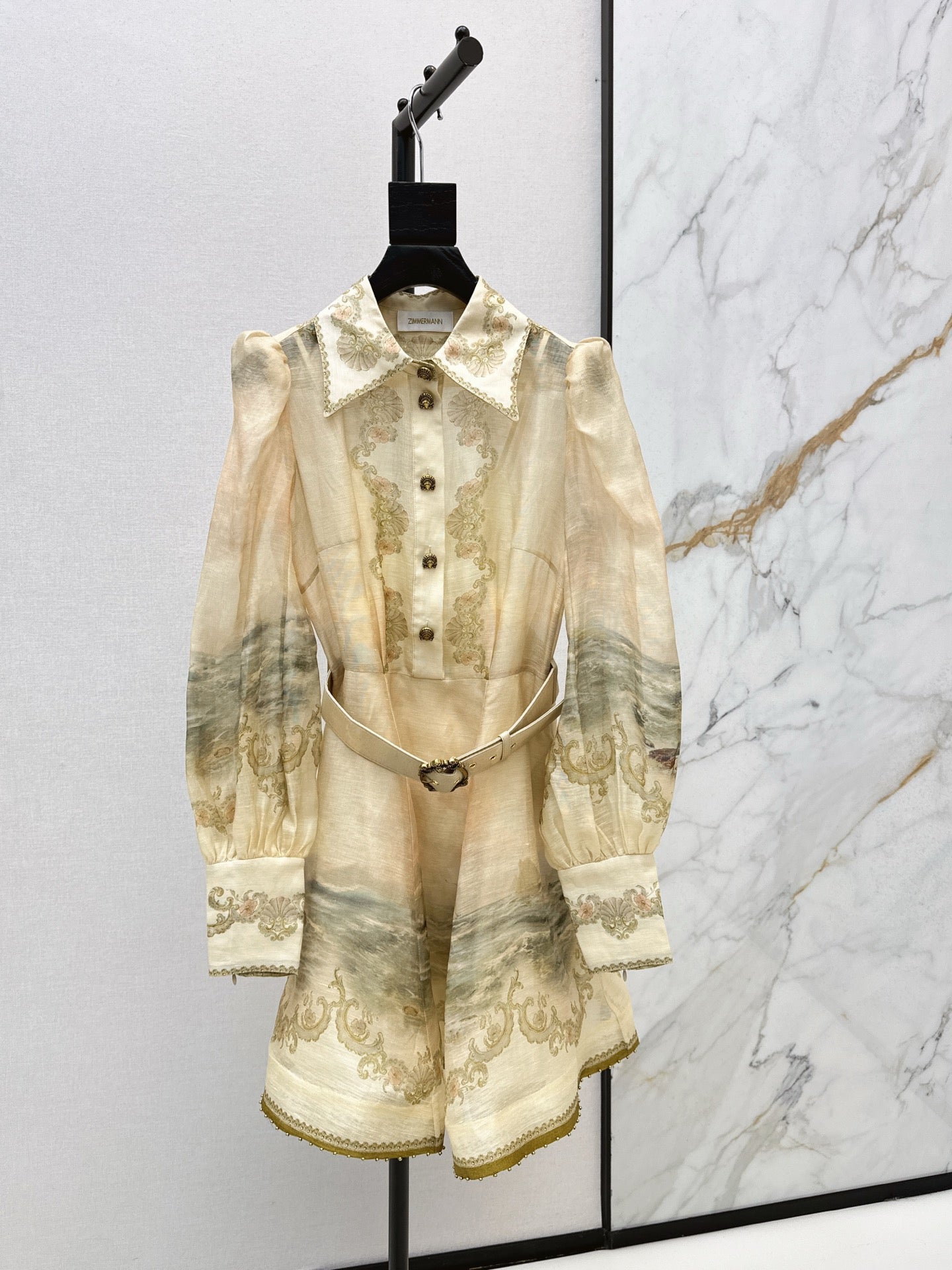 Zimm 25fw print dress