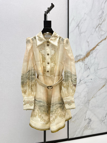 Zimm 25fw print dress