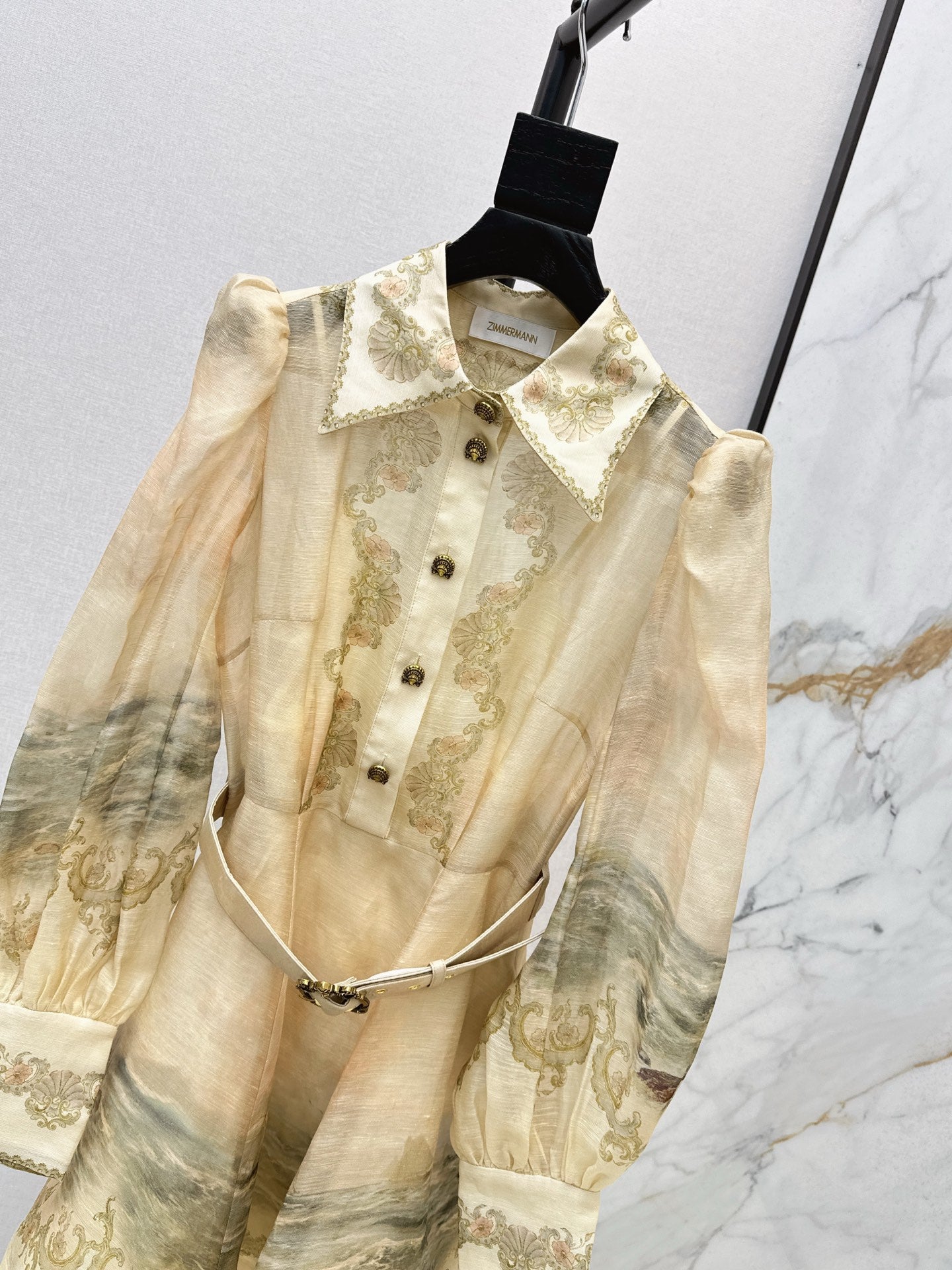 Zimm 25fw print dress