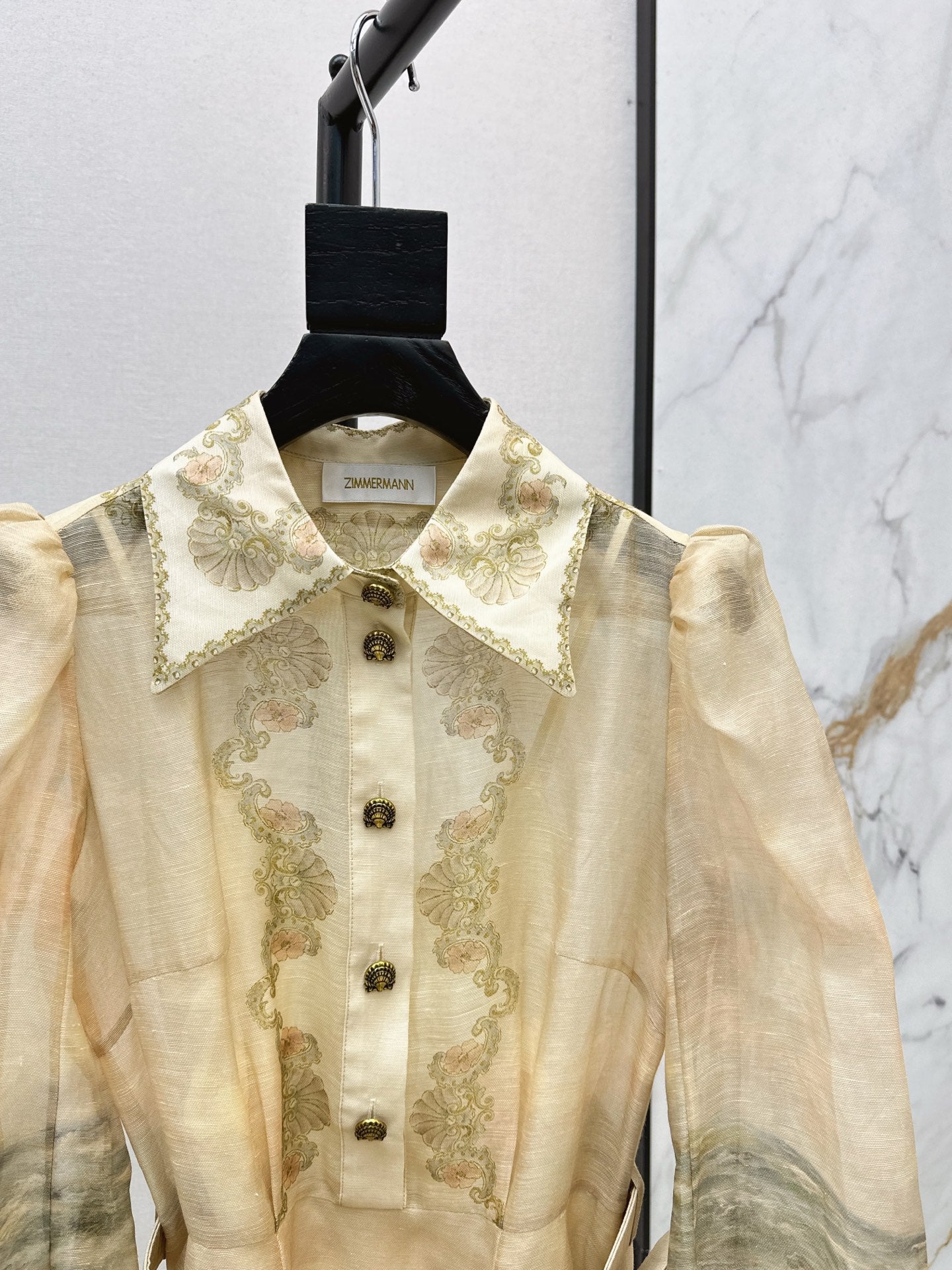 Zimm 25fw print dress