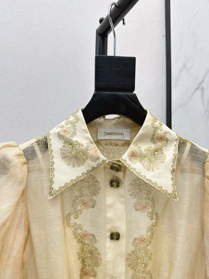 Zimm 25fw print dress