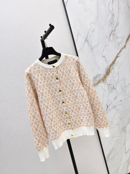 Loui 25fw jacquard cardigan