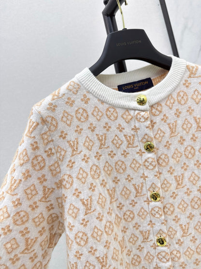 Loui 25fw jacquard cardigan