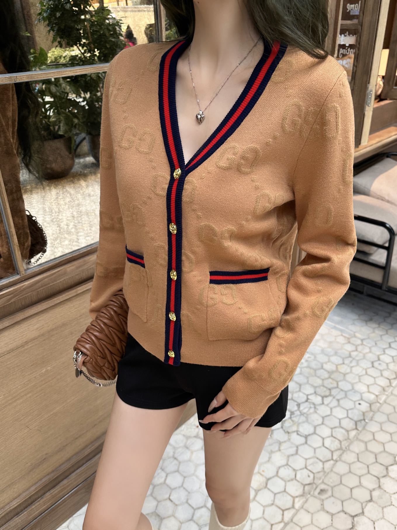 Gucc 25fw wool cardigan