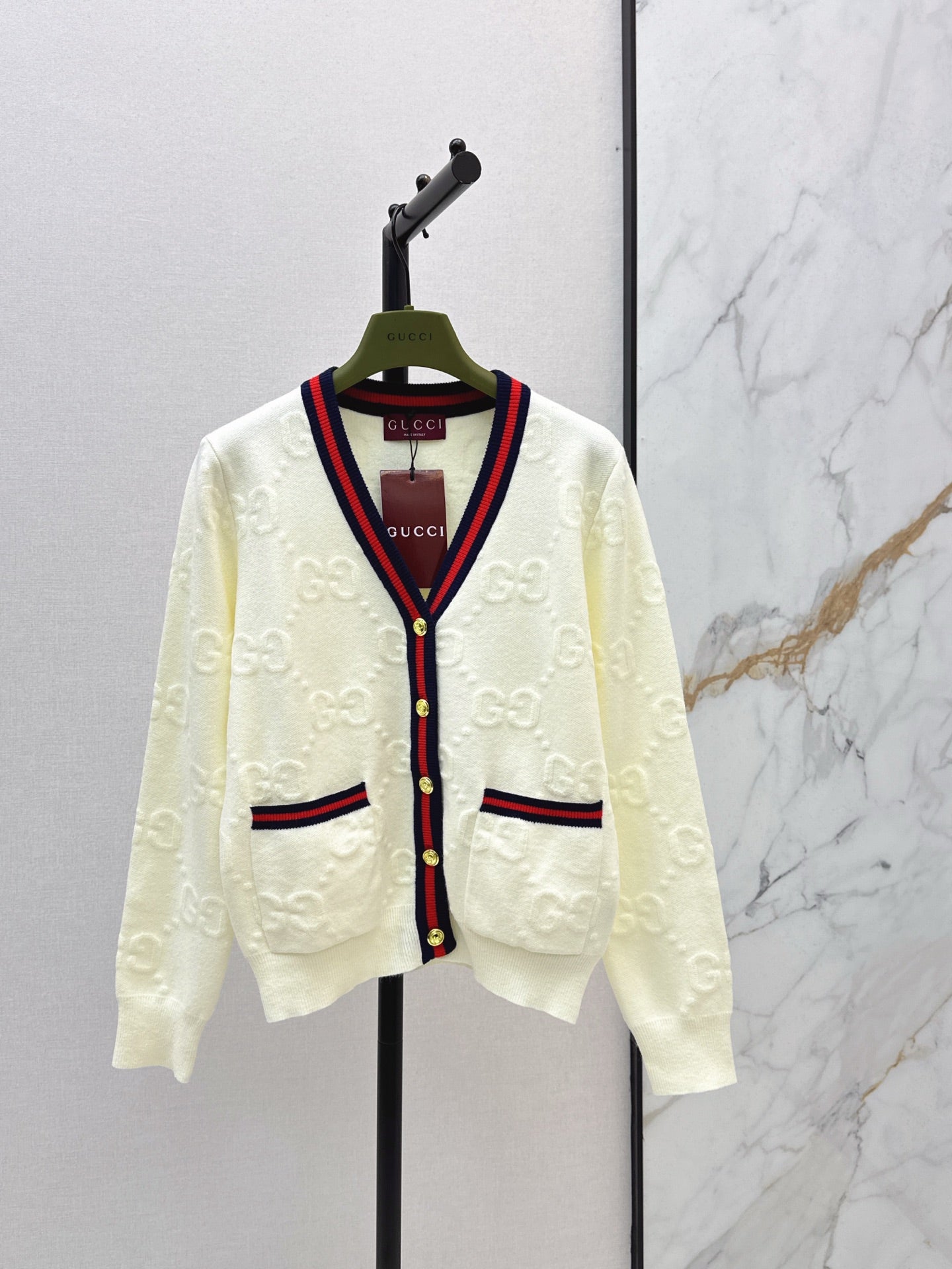 Gucc 25fw wool cardigan