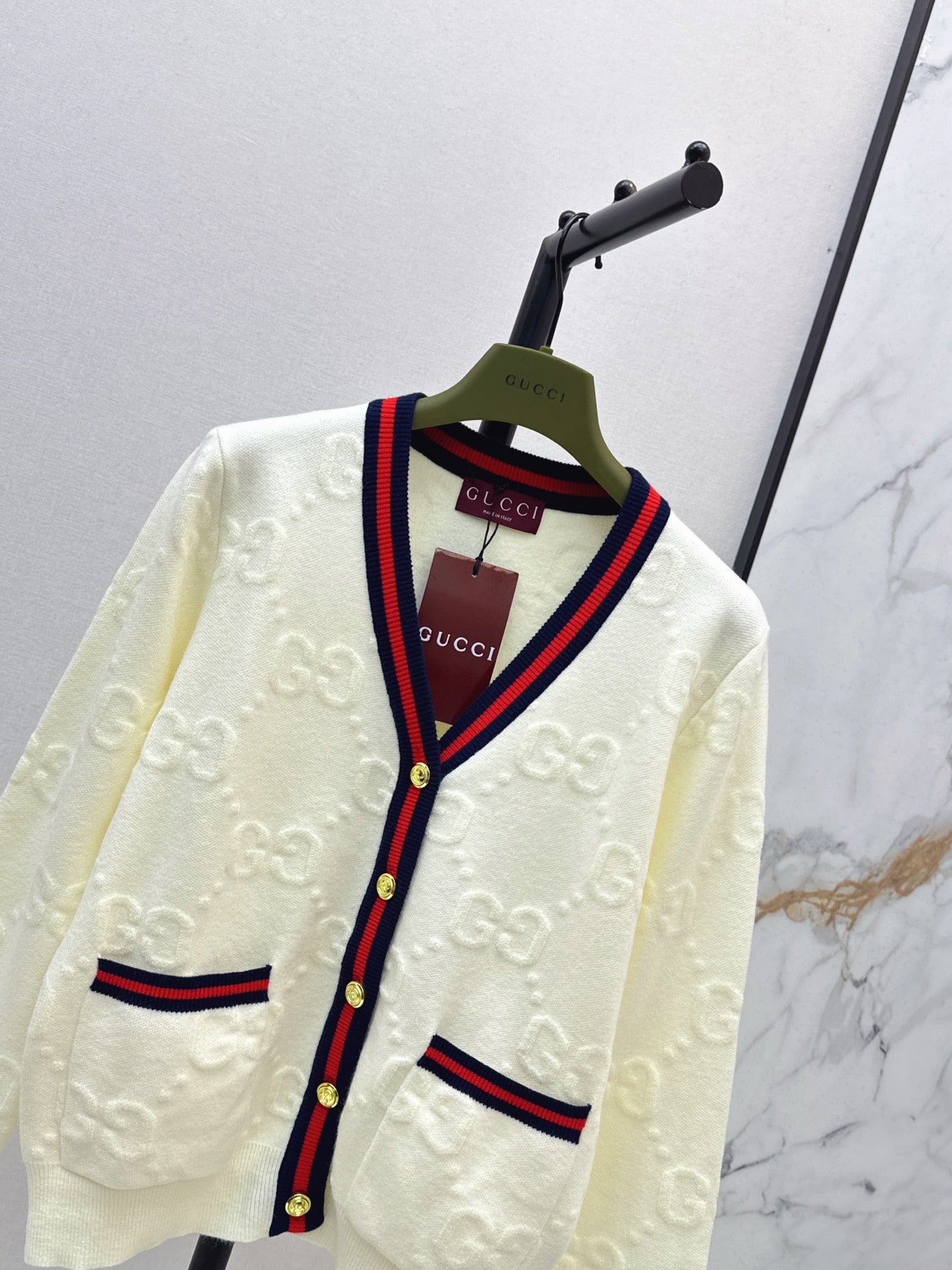 Gucc 25fw wool cardigan