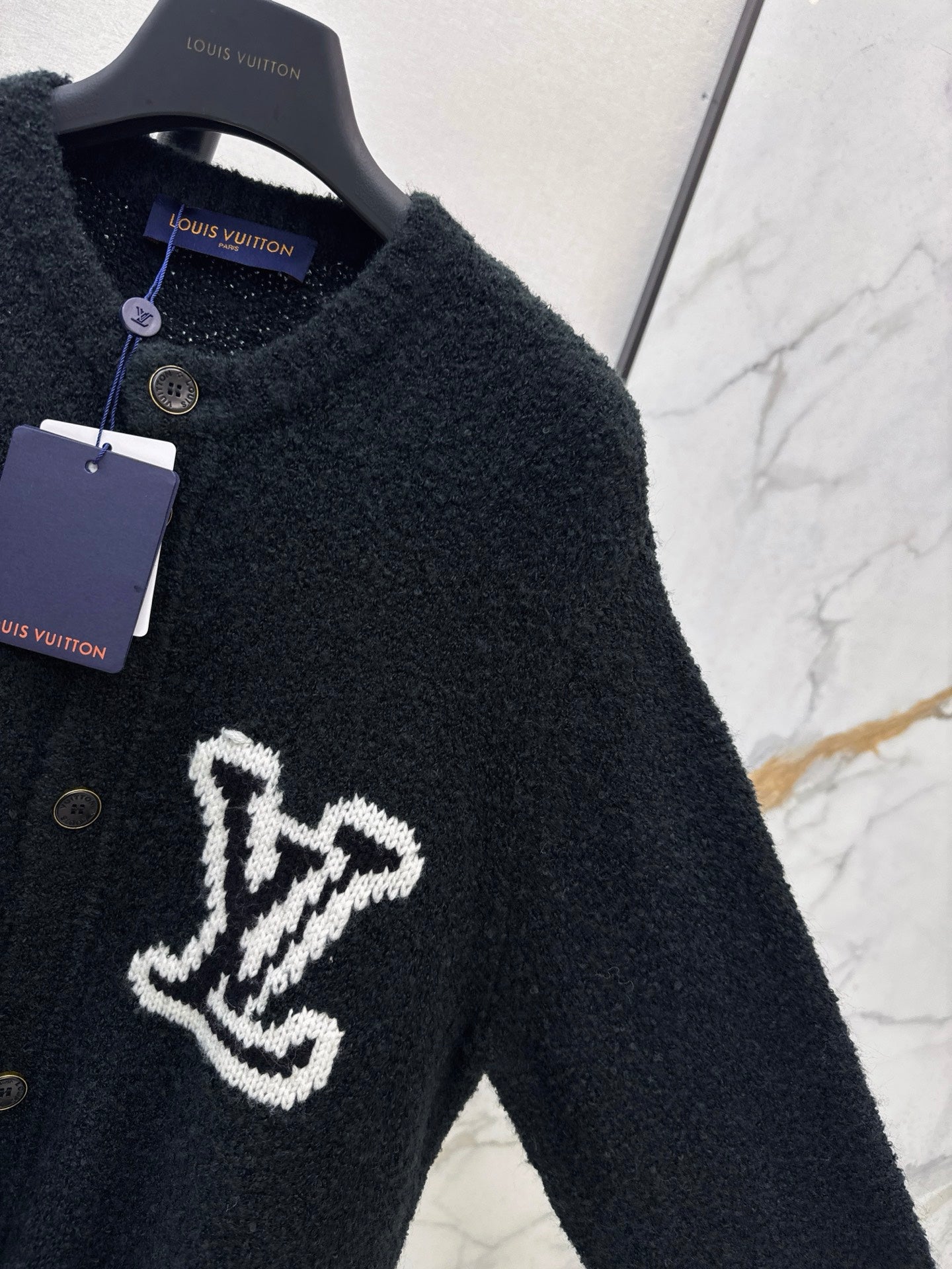 Loui 25fw jacquard cardigan