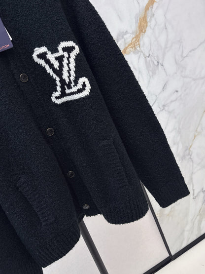 Loui 25fw jacquard cardigan