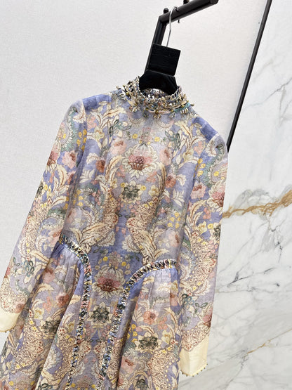 Zimm 25fw print dress