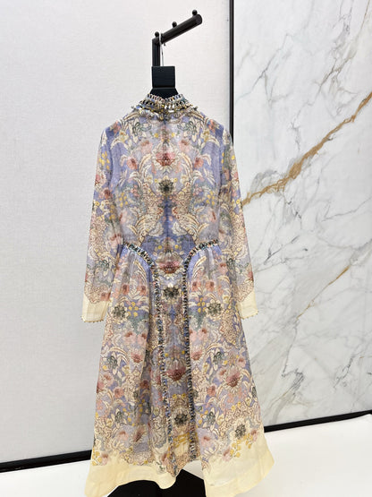 Zimm 25fw print dress