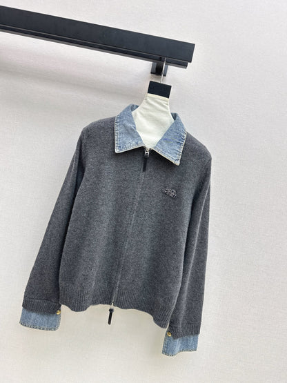 Loui 25fw polo cardigan