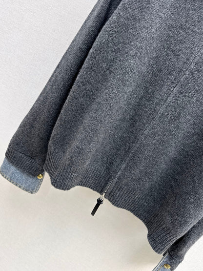 Loui 25fw polo cardigan