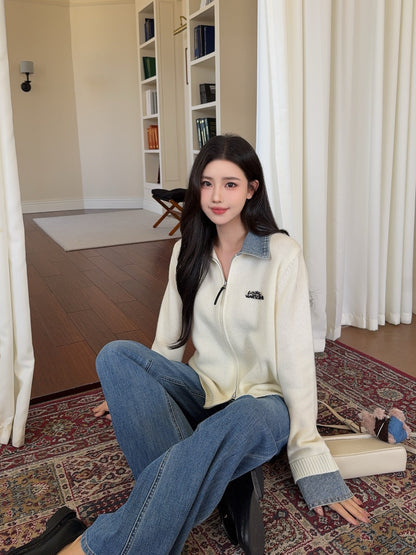 Loui 25fw polo cardigan