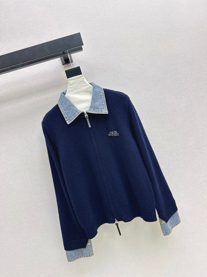 Loui 25fw polo cardigan