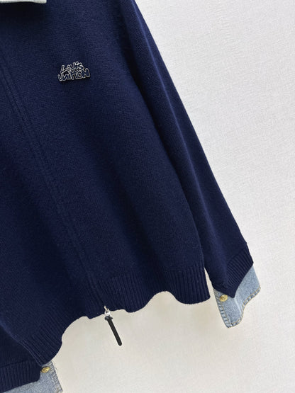 Loui 25fw polo cardigan