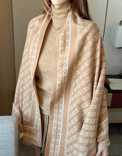 Celi 25fw knit shawl base layer pants set