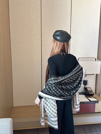 Celi 25fw knit shawl base layer pants set