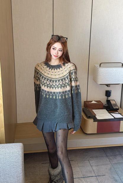 Loro 25fw vintage sweater