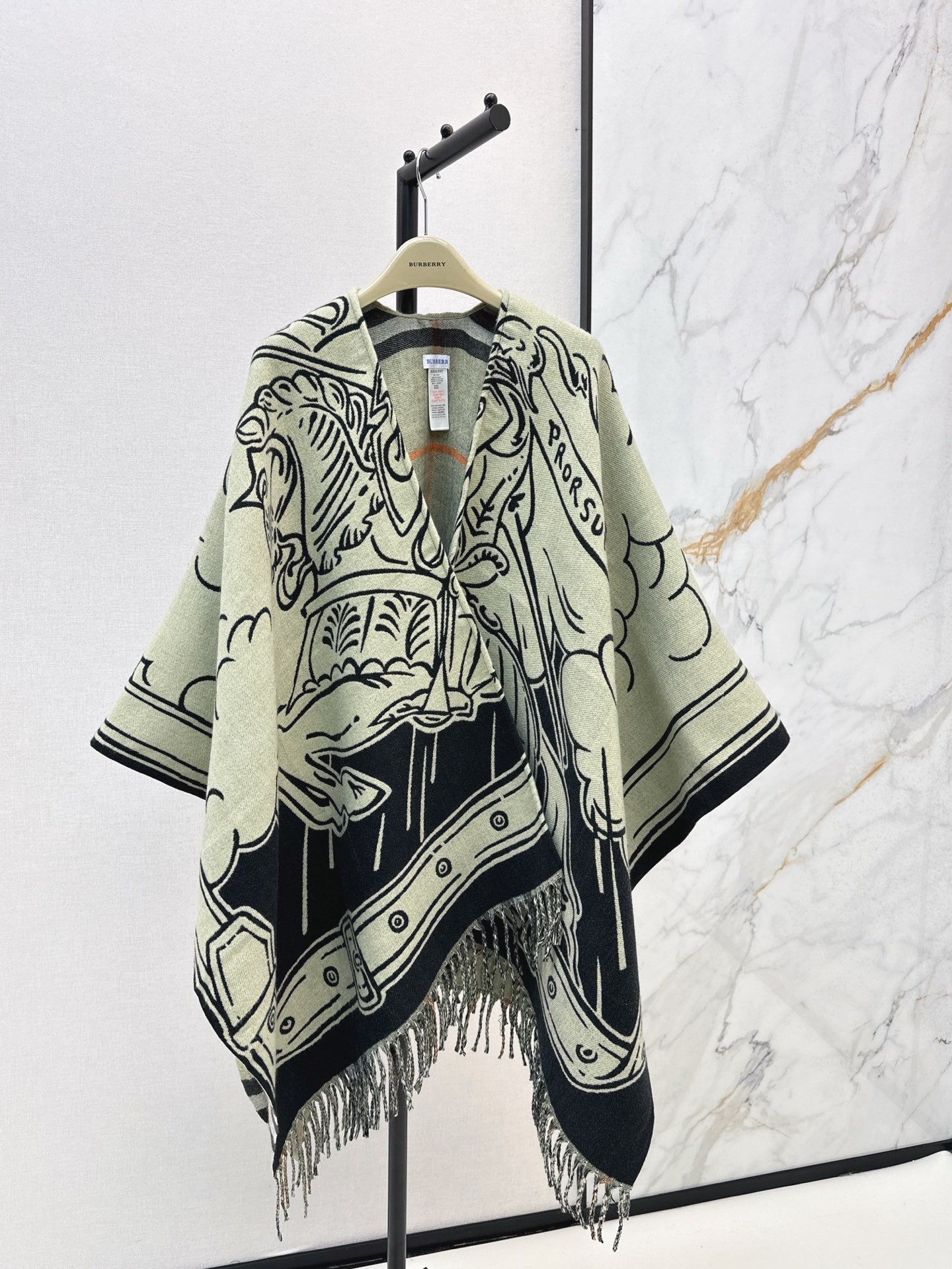 Bur 25fw wool shawls