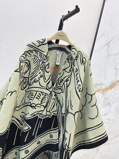 Bur 25fw wool shawls