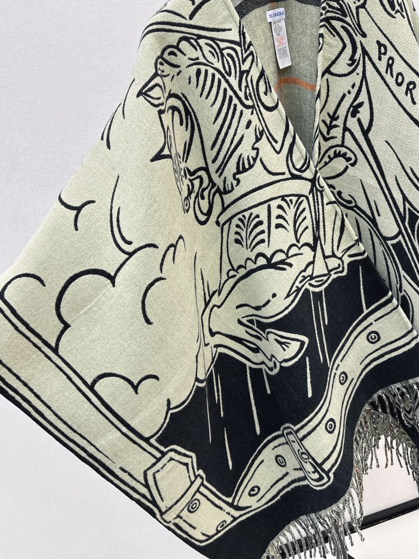 Bur 25fw wool shawls