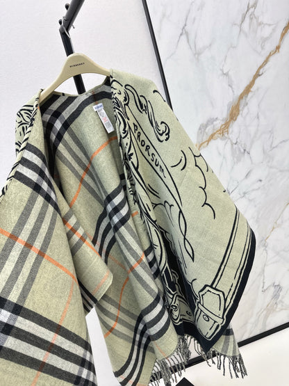 Bur 25fw wool shawls