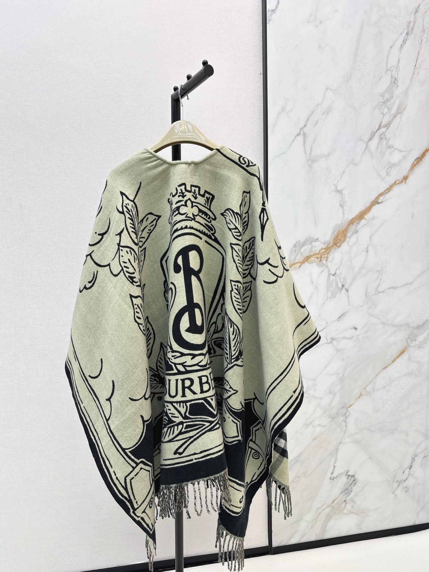 Bur 25fw wool shawls