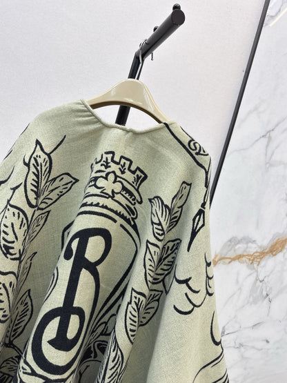 Bur 25fw wool shawls