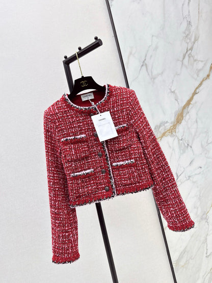 Chan 25fw tweed woven jacket