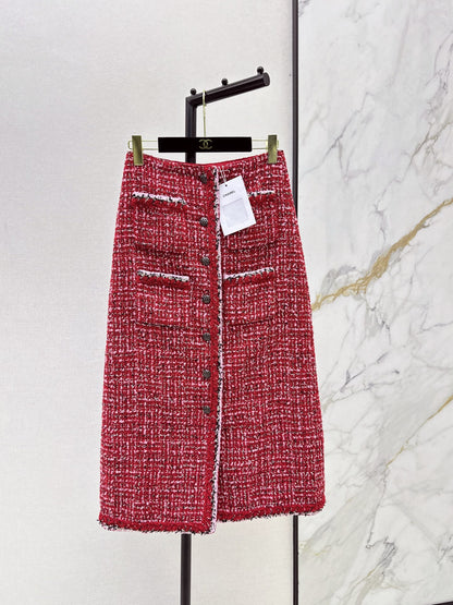 Chan 25fw woven skirt