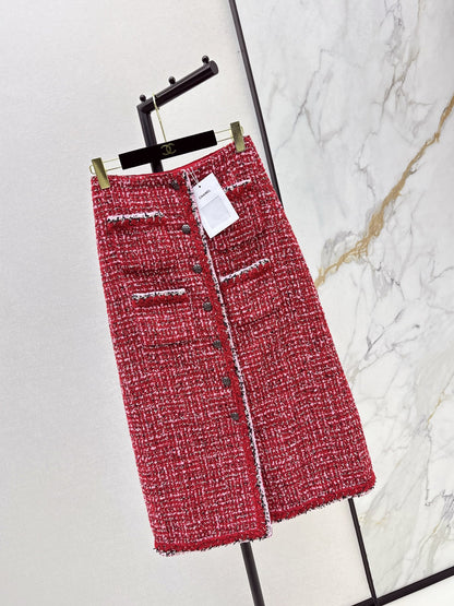 Chan 25fw woven skirt