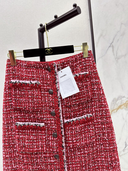 Chan 25fw woven skirt