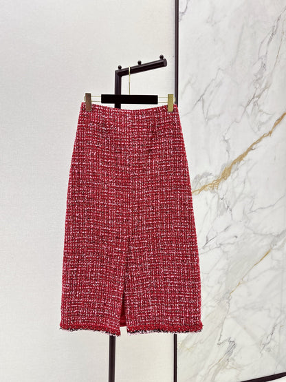 Chan 25fw woven skirt