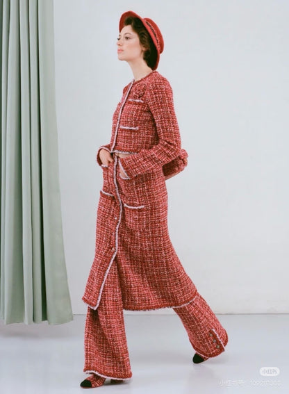 Chan 25fw woven skirt